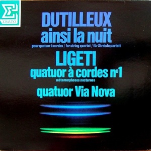 1984 Erato STU 71546 vinyl Dutilleux Ainsi La Nuit