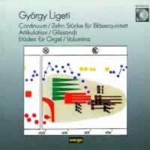 1996 Wergo WER 60161 50 György Ligeti Continuum Zehn Stücke für Bläserquintett